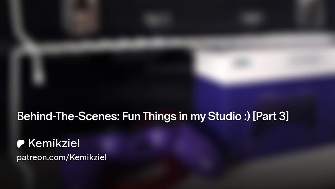 New behind-the-scenes post on #Patreon!

It's like a lil studio show &amp; tell :3

patreon.com/posts/82245409