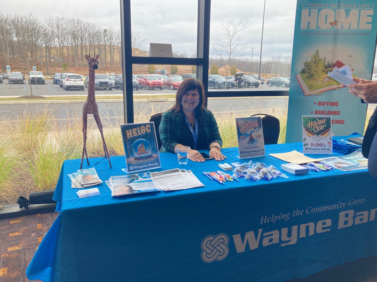 Yesterday, the Wayne Bank Team attended the More Front Doors: The Pocono Housing Summit at Kalahari Resorts &amp; Conventions. We’re proud to support initiatives that strengthen housing opportunities in our community!