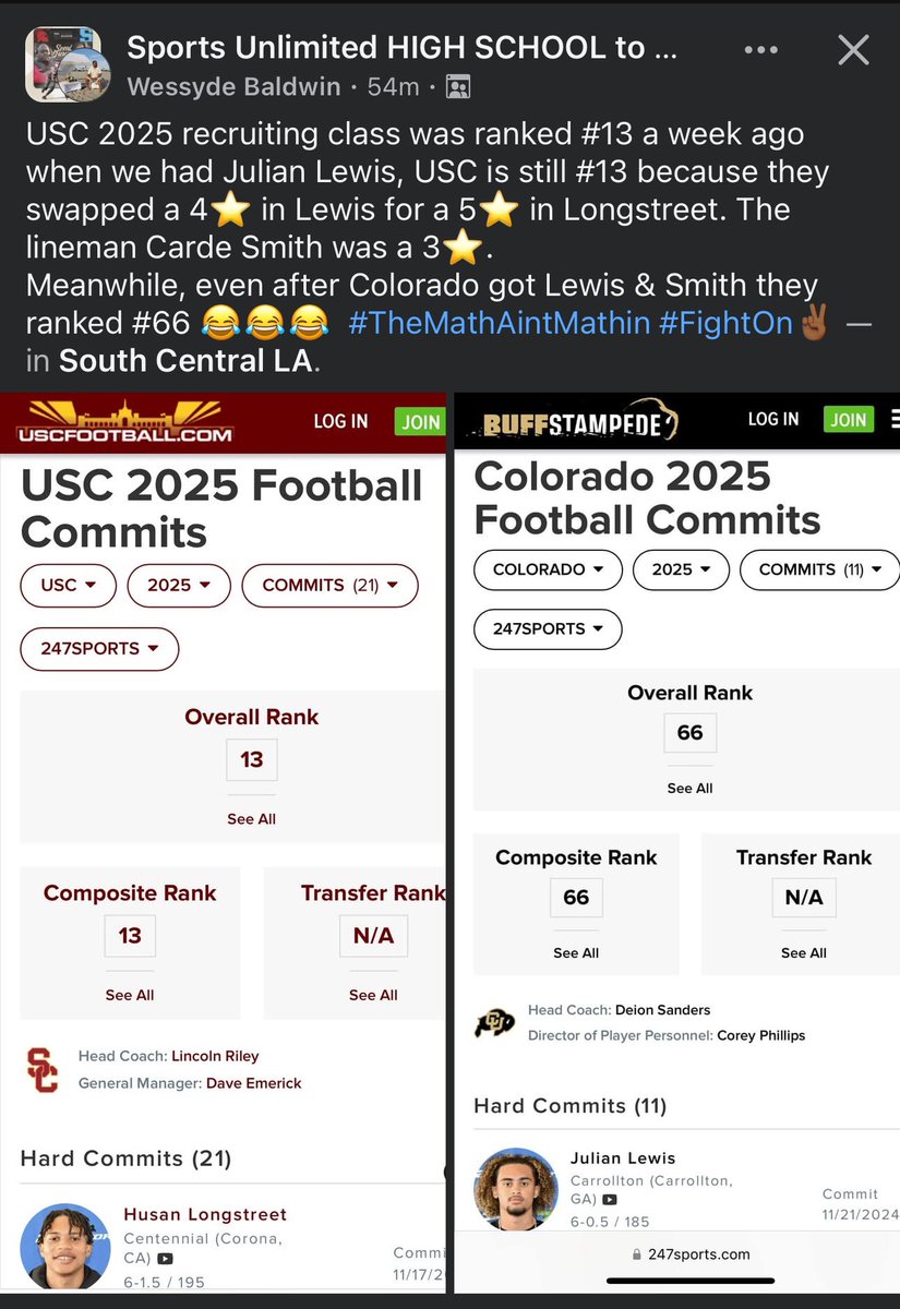 Martty_Mcfly17's tweet image. #TheMathAintMathin as usual. 

Our oppressors (Media,NCAA, &amp;amp;Handelers) keep us down. They don’t want to give us our proper rankings, officials have an agenda and haters are lurking for content. But y’all wanna bash LR. Can he be better? Yup, but 1 v 100 will never win. #FightOn