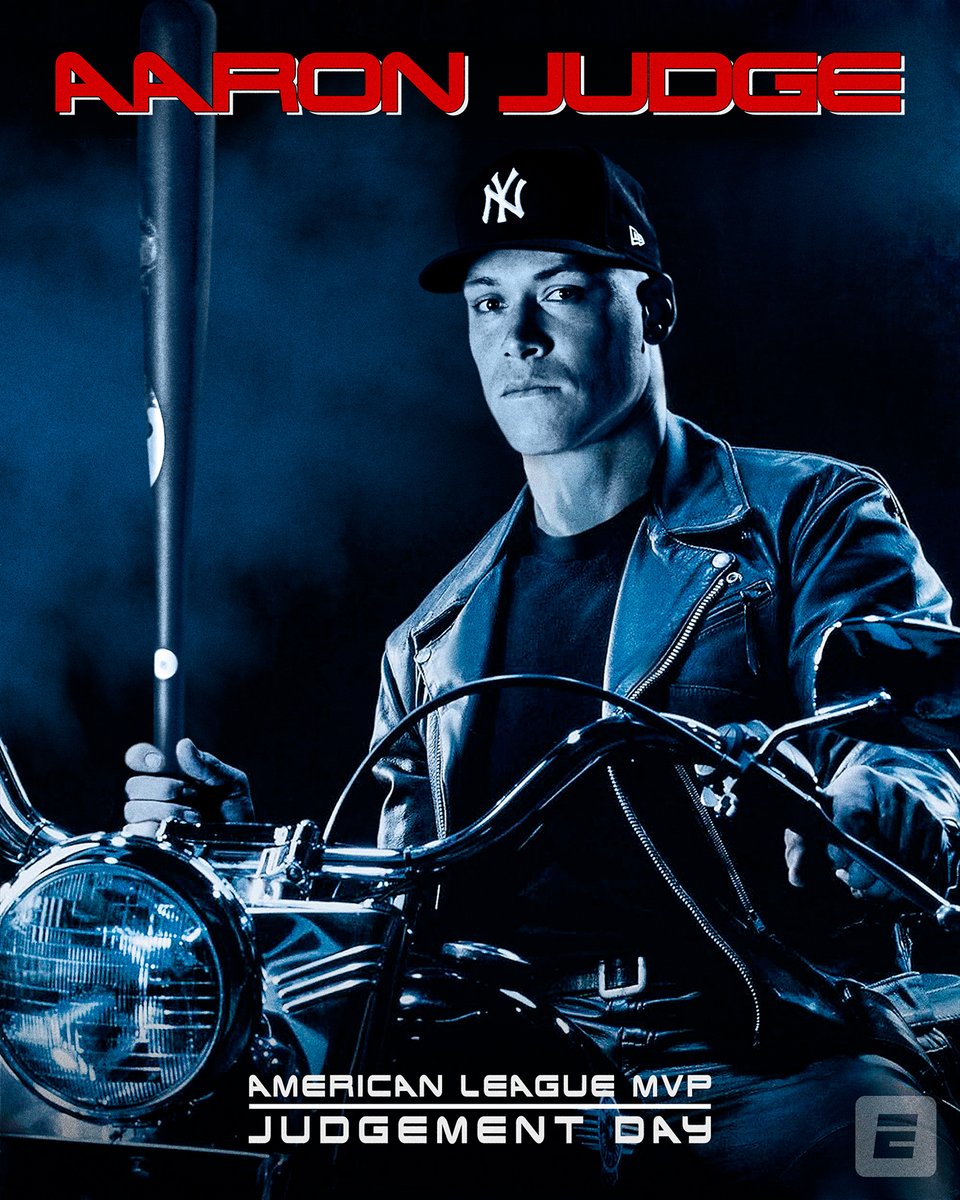 AARON JUDGE WINS HIS SECOND CAREER MVP 🔥