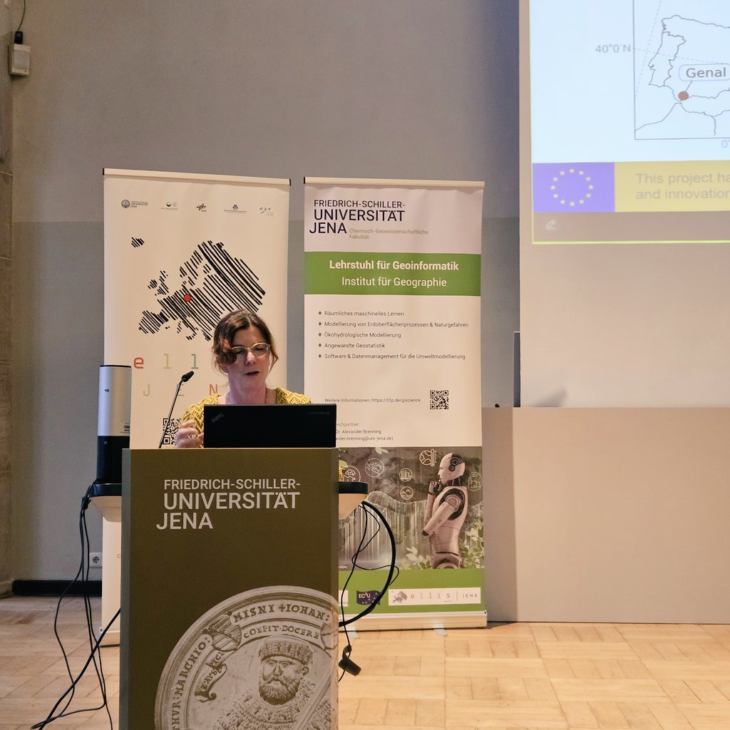 Celebrated #GISDay2024 <a href="/UniJena/">Universität Jena</a> with amazing talks on #GIScience for #naturalhazards: Dr. Rainer Bell &amp; F. Weidt/#Ahr disaster <a href="/UniBonn/">Rheinische Friedrich-Wilhelms-Universität Bonn</a>; Dr. Annika Künne/#drought @UmweltTH; Dr. Nicuşor Necula/#landslides <a href="/UAICiasi/">UAIC IASI</a> <a href="/EC2U_Alliance/">EC2U Alliance of European Universities</a>; our #MScGeoinformatik students. <a href="/Ellis_Unit_Jena/">ELLIS Unit Jena</a>