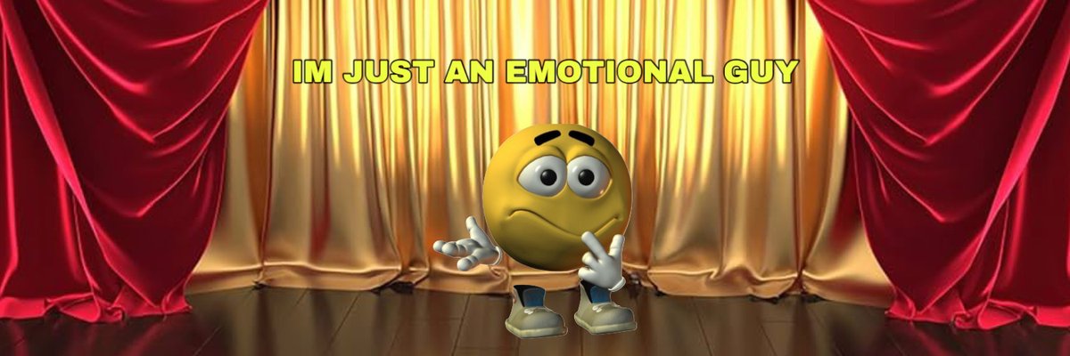 EMOTIGUYCTO's tweet photo. I'm just an emotional guy 

X- https://t.co/tLUBbQ9hYO
TG- https://t.co/QVLNb6Mpgp
#EMOTIGUY ca- EeWehm225fGDEUj6hTTvY8Sgmmjb9SBbHazhAgb3pump
💊 - https://t.co/FHEPZXE8ad https://t.co/JM27nLolSs