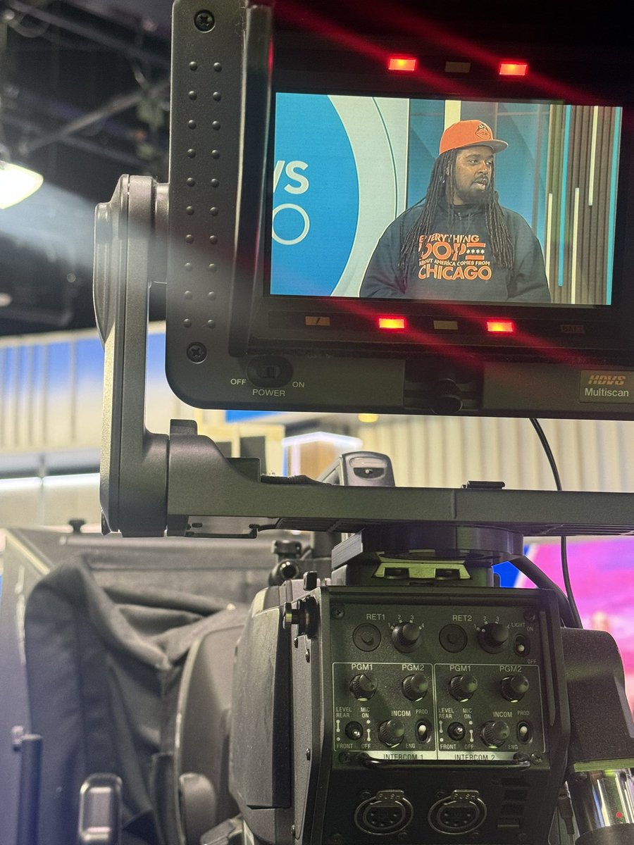 Press run continues. Got some national media next week 🫡💯. Chicago having my back is the greatest feeling ever