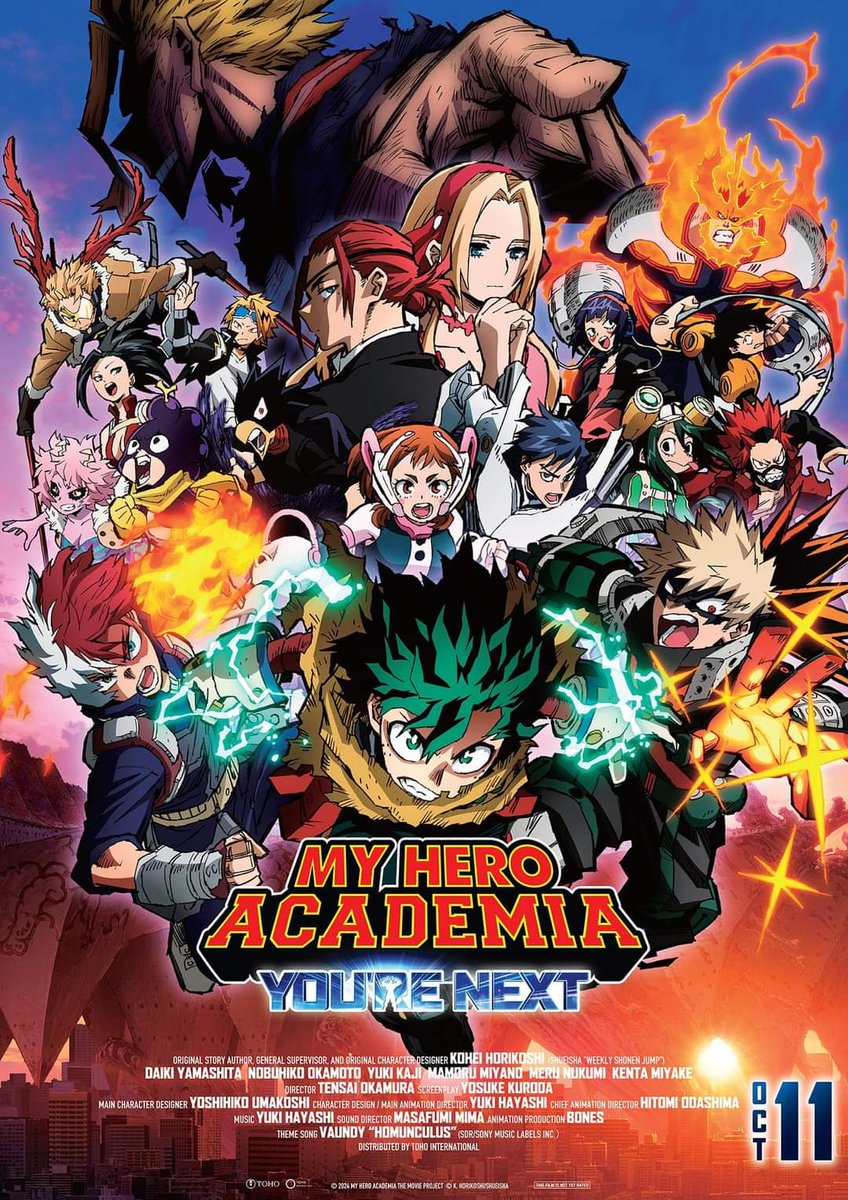 ManuelMattina's tweet photo. @Animated_Antic They left one out. If it were up to me, the nominees would be:

Inside Out 2
Moana 2
My Hero Academia: You're Next
Transformer One
The Wild Robot (Winner) https://t.co/sixWVirByu