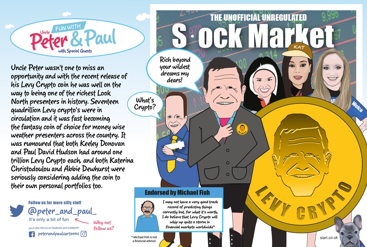 peter_and_paul_ (@peter_and_paul_) on Twitter photo You have to be in it to win it. With President Trumps U-turn on crypto support it looks like <a href="/peter_levy/">Peter Levy</a> is looking at retiring earlier than he thought. It's only a bit of fun! #peace You have to be in it to win it. With President Trumps U-turn on crypto support it looks like <a href="/peter_levy/">Peter Levy</a> is looking at retiring earlier than he thought. It's only a bit of fun! #peace