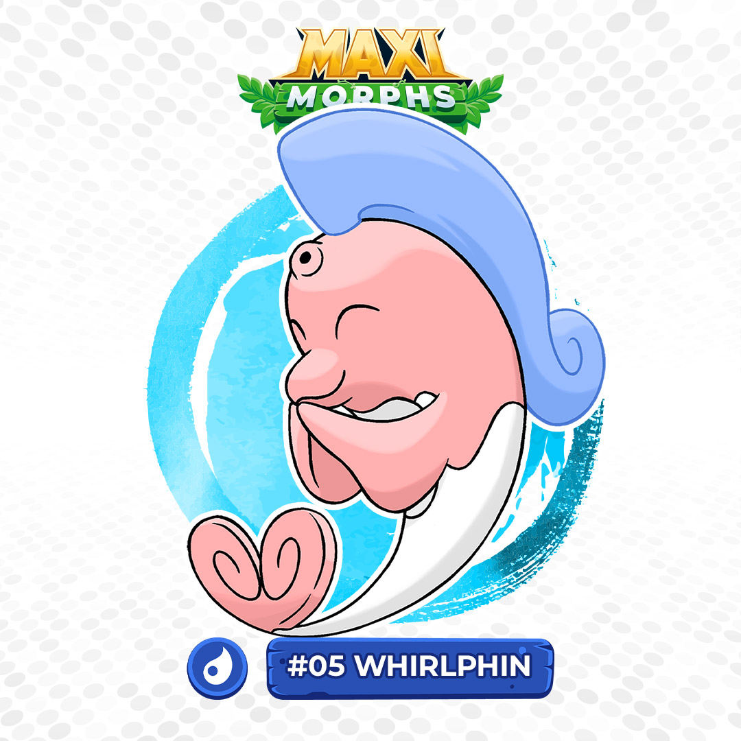 maximor_esp's tweet photo. WHIRLPHIN!! El remolino cantante
Les gusta nadar haciendo remolinos en los ríos de corrientes fuertes. Es común verlo entonando sinfonías sobre alguna roca a orillas de su río predilecto con algún maximorph viendo su show.
.
.
#maximorphs #maximor #animal #amazonas #nft #pokemon https://t.co/1GrfmfwYwW