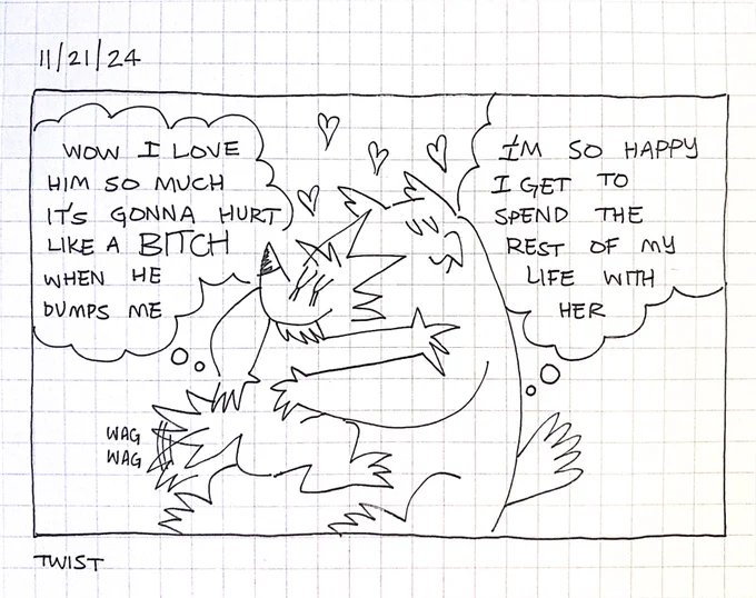 nervous 