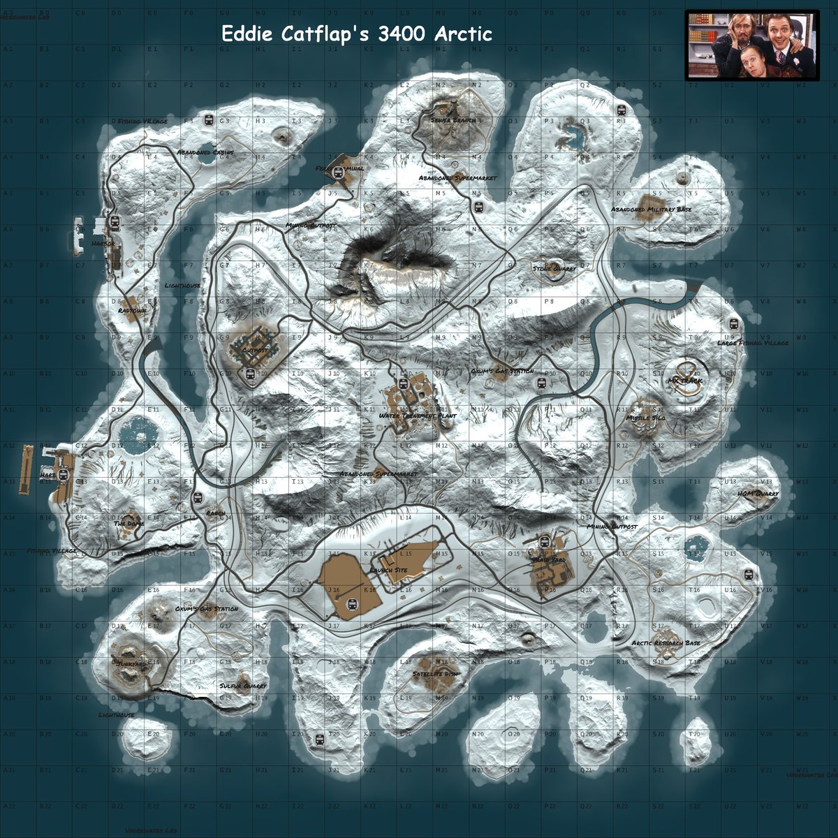 Eddie_Catflap_'s tweet photo. Eddie Catflap's [AU/NZ] Arctic only server just wiped - New custom map with #MXtrack - Search 'Eddie Catflap' in the @playrust server list  #rustgame #justwiped #rustadmin #wolvesgonewild #arctic https://t.co/3qy7h5MgpH