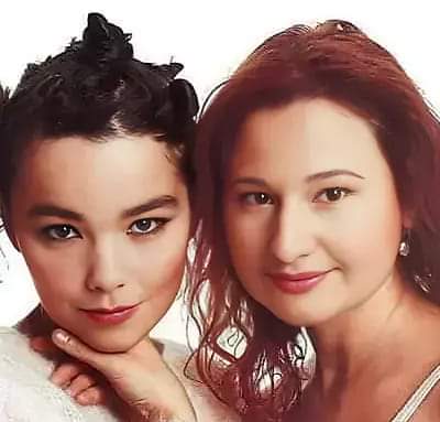 bvodm's tweet photo. Happy 69th birthday Björk! She's pictured here with fellow 90s icon Tori Amos. https://t.co/EPZqBLAZZL
