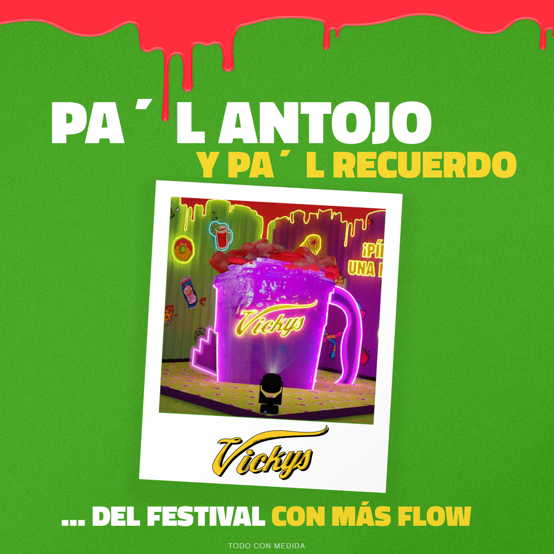 Qué es mejor que una licuachela? Una licuachela gigante 🤤

Búscala en el Flow y antoja a todos tus amigos en redes sociales. #VickyenelFlow