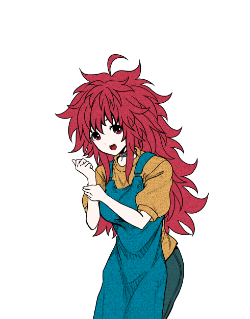KimigaSlop's tweet photo. One sprite of Nao smiling is stored in the game files but is never used in game. Instead, it has been used as a throw pillow cover design. https://t.co/zStAsEouoF