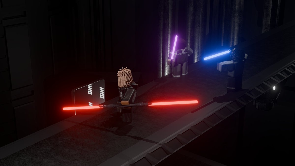 silo_models's tweet photo. Cheeky star wars inspired scene.

thanks @KutoyaModel  for editing the first pic ;) 

all models made by me
thats why the maps so cheeks,

#robloxdev #3dmodelling #blender #dev #roblox https://t.co/HskftNxCLh