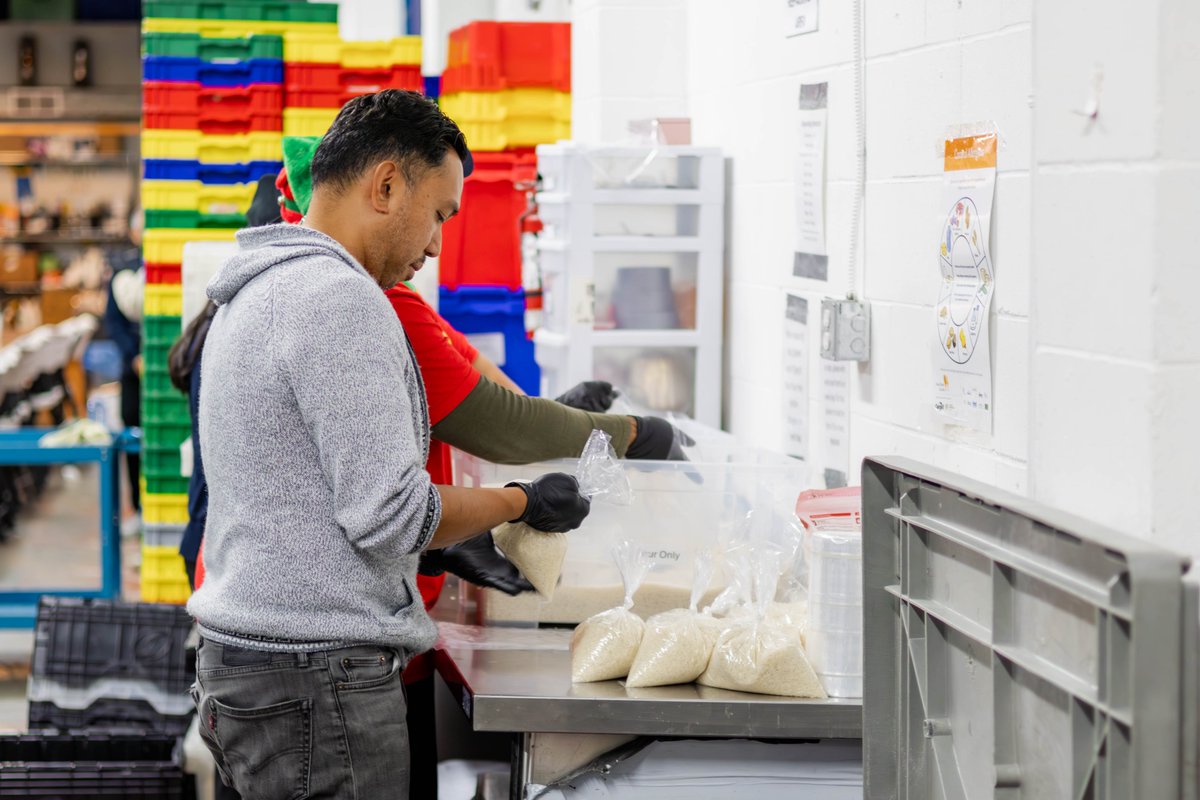 RFBSociety's tweet photo. A huge thank you to the team at @CadFairview for volunteering at the Richmond Food Bank this week, repacking rice, assembling hampers, and making a generous donation! 💙

#RichmondFoodBank #RichmondBC https://t.co/Y3m3O0USxD