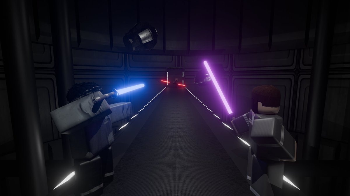silo_models's tweet photo. Cheeky star wars inspired scene.

thanks @KutoyaModel  for editing the first pic ;) 

all models made by me
thats why the maps so cheeks,

#robloxdev #3dmodelling #blender #dev #roblox https://t.co/HskftNxCLh