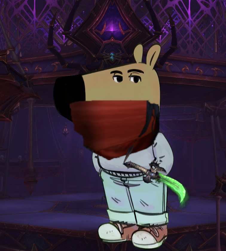 roflbats's tweet photo. when the raid lead has spent the past 5 minutes explaining mechanics but you're just a chill guy who didn't pay attention at all https://t.co/j50hySYGkD