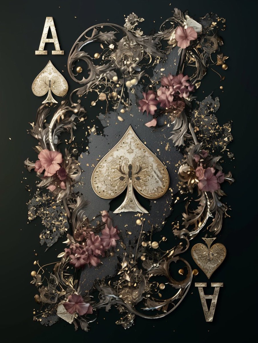 aoi_itsukushima's tweet image. #Aiart #spade 
ace of spade
