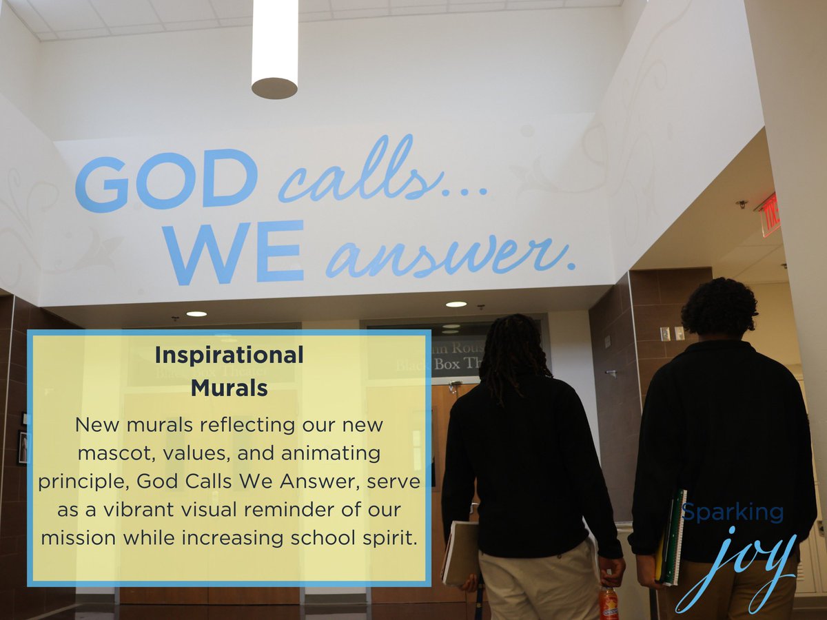 SaintJoeHigh's tweet photo. Did you know?
Supporting the annual fund directly impacts our hallways and enhances the daily experiences of our students.
Please consider making a gift today: https://t.co/q7d7Ew3IDO
#WeAreSaintJoe #CSW #FFSJ #SparkingJoy https://t.co/XoyNYIhBJg