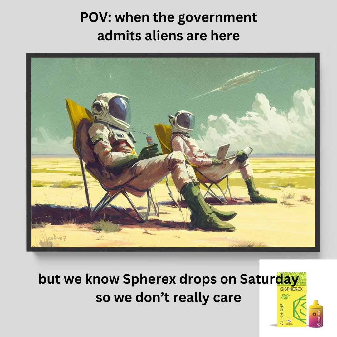 MaggiesFarmMJ's tweet photo. 🚨 Big news, vape fan fam! 🚨 Spherex vapes have land on Saturday, all locations!  🌿💨

Pure. Potent. Perfect. Whether you're vibing with their bold flavors or chasing the smoothest clouds, Spherex has you covered. Why settle for ordinary when you can have extraordinary? 🔥 https://t.co/rrb4m8ztp4