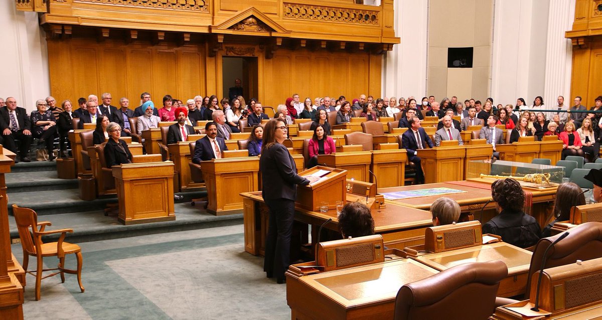 CarlaBeckSK's tweet image. Today, we celebrated and took it all in as we swore in 27 MLAs into our new caucus. 

Tomorrow, we get back to it.