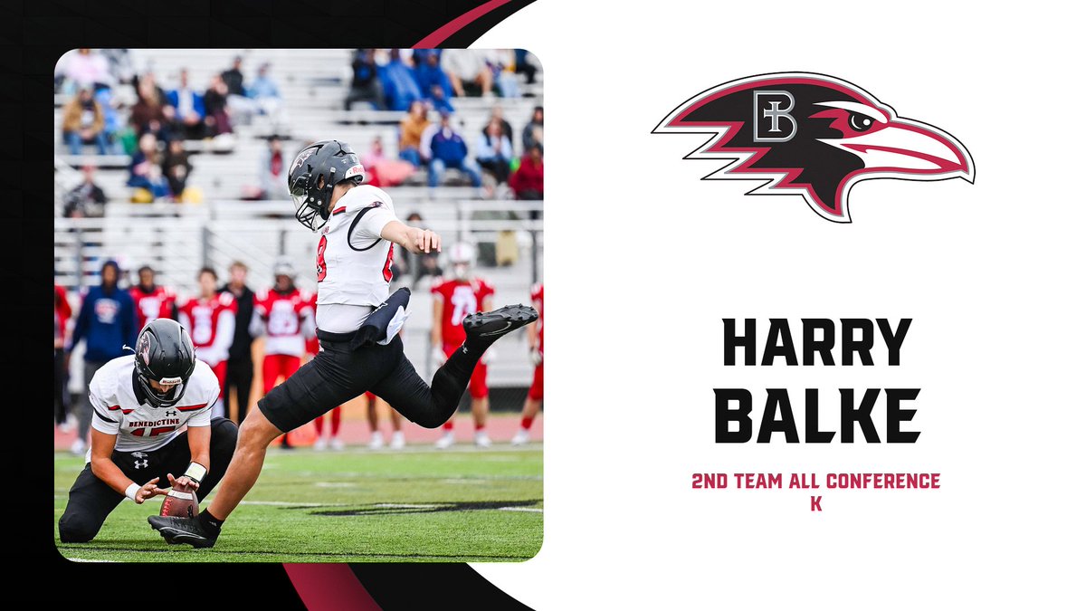 RavenFootballBC's tweet photo. Congratulations Harrison, Abram, and Harry on being named Heart South Second Team All-Conference! #UnleashGreatness https://t.co/CqhZ0or4VT
