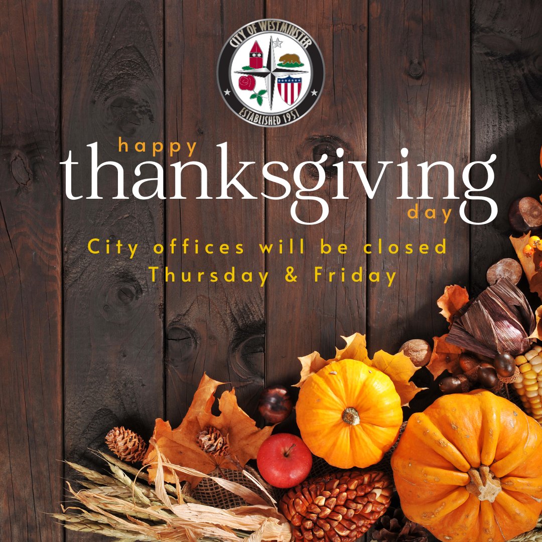 City of Westminster, CA tweet media