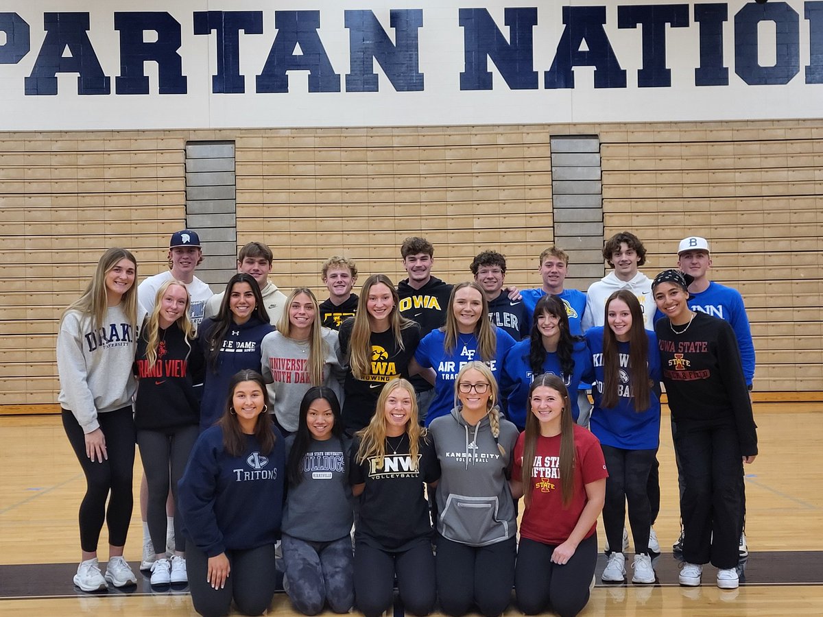 Congratulations to the 22 Spartans who will be taking their talents to the next level! Spartan 💪!
Spartan Nation Proud!
#SpartanNation
