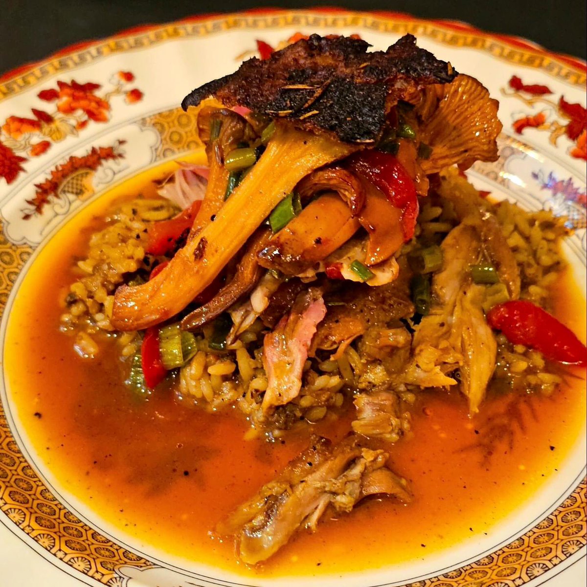 GabrielleRest's tweet photo. Slow Roasted Duck with chanterelle mushrooms tonight! 

Reservations available on @resy or call 504-603-2344 #fog https://t.co/HvU1kP4LZz