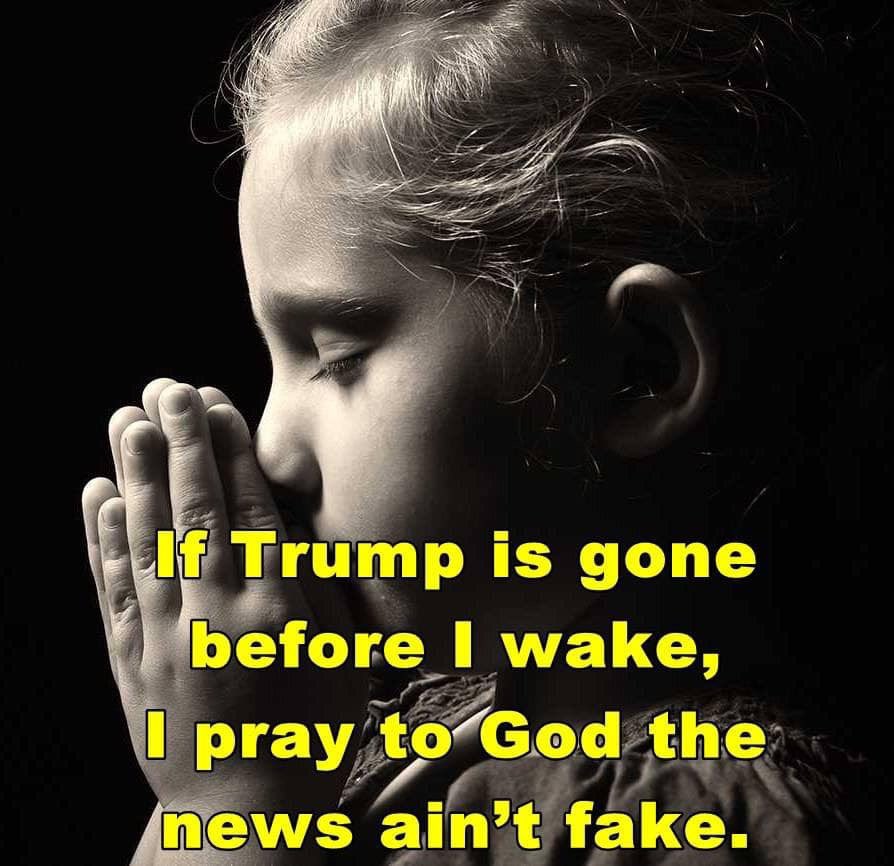 RebeccaMcNutt2's tweet image. Pray for Trump is trending again.
So here's my prayer.