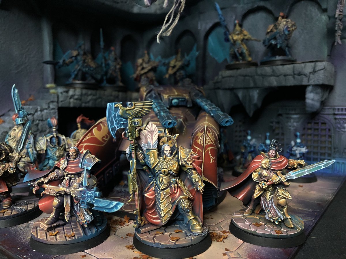 今年の #armiesonparade2024 です!　ストアまで行けれなかったが、作ってかざるだけでも満足です。ただし、全体的に撮れるカメラ欲しくなりますねー　#warhammercommunity #paintingwarhammer #warhammer40k