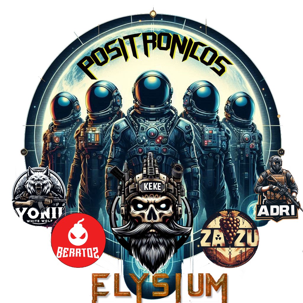 Ya estamos en puertas del gran evento de señor <a href="/Bainas11/">Bainas</a> nos vemos en el espacio <a href="/ElysiumRust/">Elysium</a>
Team @positronicos