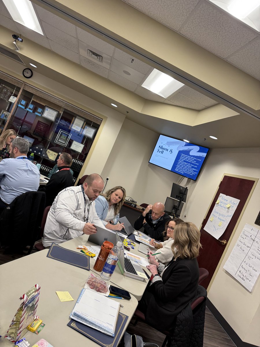 A day full of creating, sharing, and giving feedback with these <a href="/bcpsky/">BCPSky</a> leaders #MovingForward #sharedaccountability