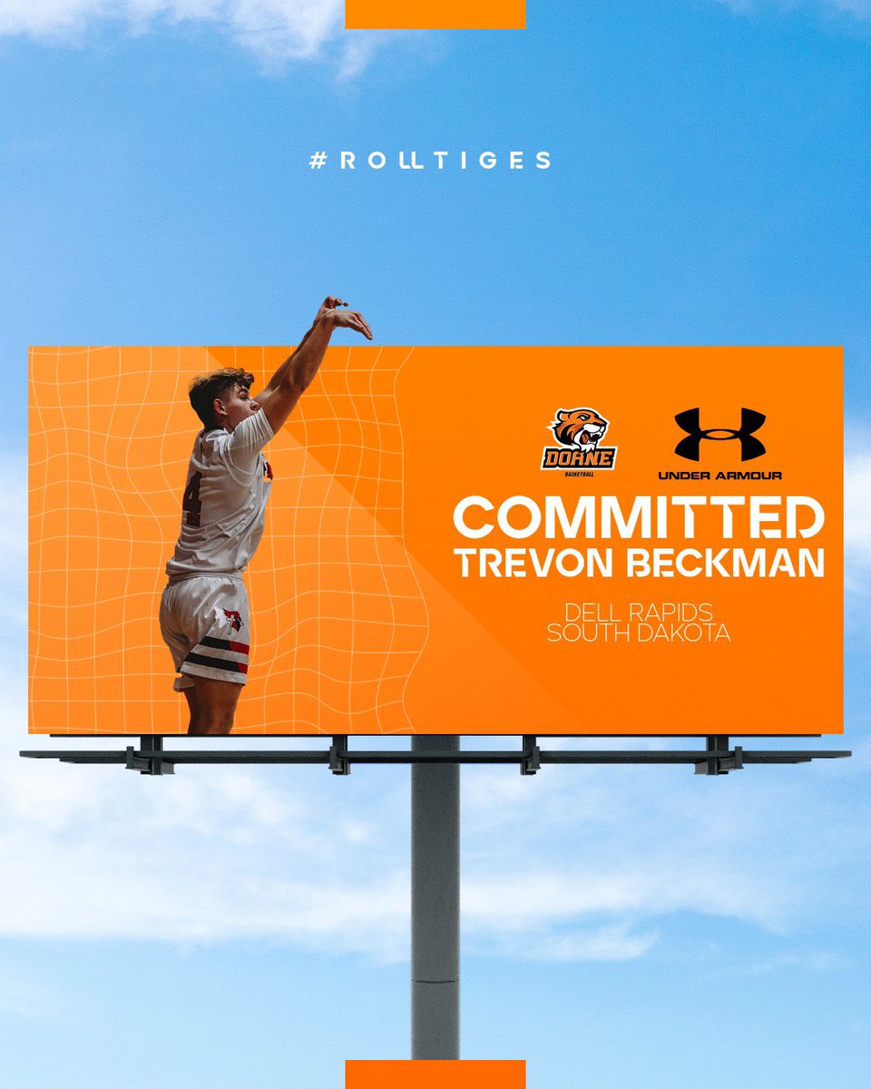 Trevon Beckman (@trevonbeckman) on Twitter photo I’m super excited to announce my commitment to <a href="/DoaneTigersMBK/">Doane Men’s Basketball</a> ! Thank you <a href="/CoachMcKeithen/">Ian McKeithen</a>, <a href="/sweany_shane/">Shane Sweany</a>, and <a href="/CoachChappetto/">Charlie Chappetto</a> for this opportunity. I would like to thank God for gifting me and my dad for always taking me to the gym and for being my biggest supporter
#gotigers I’m super excited to announce my commitment to <a href="/DoaneTigersMBK/">Doane Men’s Basketball</a> ! Thank you <a href="/CoachMcKeithen/">Ian McKeithen</a>, <a href="/sweany_shane/">Shane Sweany</a>, and <a href="/CoachChappetto/">Charlie Chappetto</a> for this opportunity. I would like to thank God for gifting me and my dad for always taking me to the gym and for being my biggest supporter
#gotigers