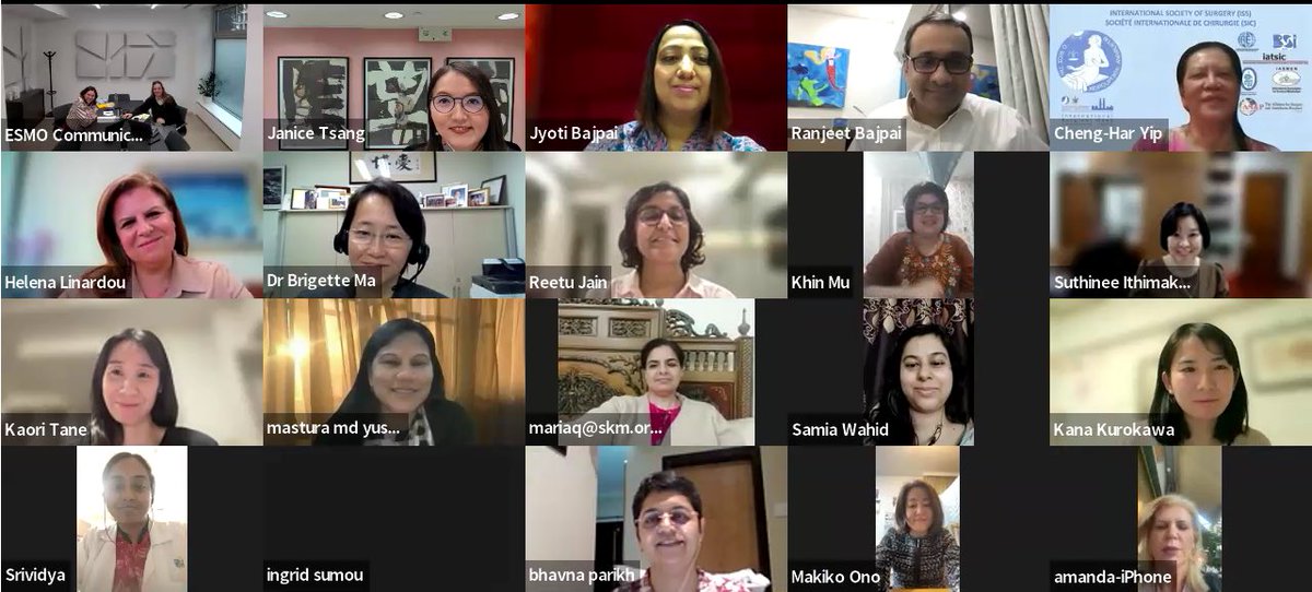Helena Linardou (@elinardouhelena) on Twitter photo Amazing session of the 2nd edition of <a href="/myESMO/">ESMO - Eur. Oncology</a> W4O Virtual Roadshow, focusing on Asian countries! Great speakers Prof. Brigette Ma, Prof. Emeritus Cheng-Har Yip and Dr Ranjeet Bajpai sharing their inspiring stories- and wonderful hosts Janice Tsang and <a href="/JyotiBajpai01/">Jyoti Bajpai</a> 👏👏👏🦋 Amazing session of the 2nd edition of <a href="/myESMO/">ESMO - Eur. Oncology</a> W4O Virtual Roadshow, focusing on Asian countries! Great speakers Prof. Brigette Ma, Prof. Emeritus Cheng-Har Yip and Dr Ranjeet Bajpai sharing their inspiring stories- and wonderful hosts Janice Tsang and <a href="/JyotiBajpai01/">Jyoti Bajpai</a> 👏👏👏🦋