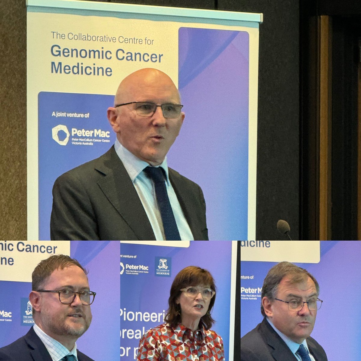 Chief Executive Officer VCCC Alliance (@prof_g_mcarthur) on Twitter photo Excited to be at the launch of the Collaborative Centre for Genomic Cancer Medicine - Vision for the future! <a href="/UniMelb/">University of Melbourne</a> <a href="/PeterMacCC/">Peter Mac Cancer Centre</a> <a href="/MaryAnneThomas/">Mary-Anne Thomas MP</a> Excited to be at the launch of the Collaborative Centre for Genomic Cancer Medicine - Vision for the future! <a href="/UniMelb/">University of Melbourne</a> <a href="/PeterMacCC/">Peter Mac Cancer Centre</a> <a href="/MaryAnneThomas/">Mary-Anne Thomas MP</a>