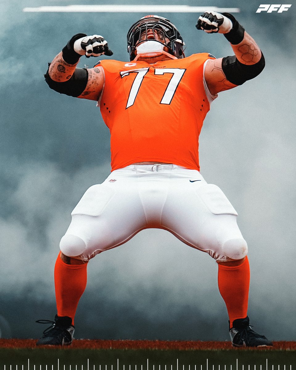 The highest-graded player in the NFL in Week 11:

💪 Quinn Meinerz - 94.1