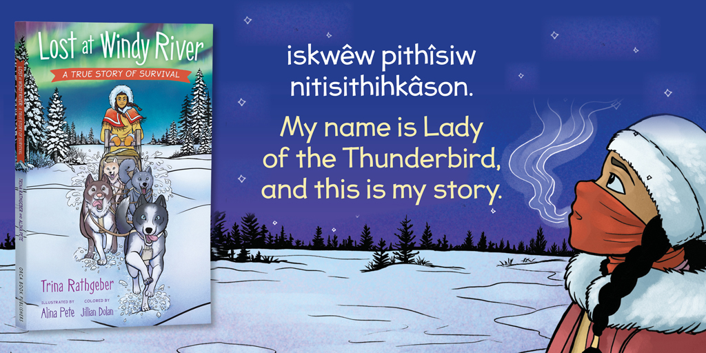 Ilse Schweder was just thirteen years old when she got lost in a snowstorm while checking her family's trapline in northern Canada.

Lost at Windy River depicts the true story of how she faced impossible odds and survived 9 days alone in the barrens.

orcabook.com/Lost-at-Windy-…