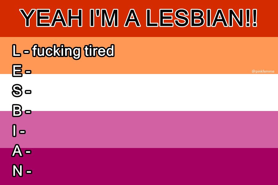lesbiasnism's tweet image. 