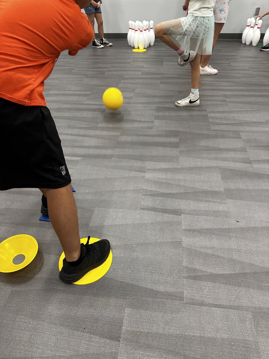 SasquatchPE's tweet photo. ⁦@SasquatchPE⁩ we just finished our Bowen’s Bowling Bonanza… practicing using skill cues to improve rolling performance… sending students your way ⁦@MyMainEvent⁩  we would love a few free #bowling passes to give out as rewards 💪🏼🙌 if you can 🫶🏽 https://t.co/hMwEr5CckU