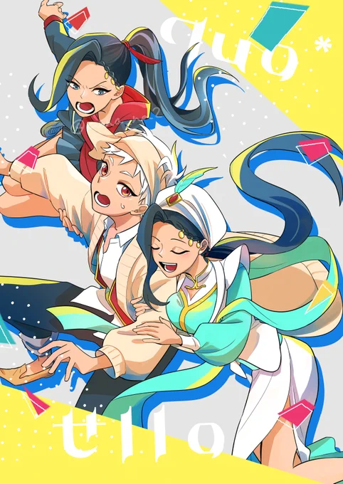 先にポスターを入稿した…12月出てます!新刊こんな感じのカリジャミ本予定です 