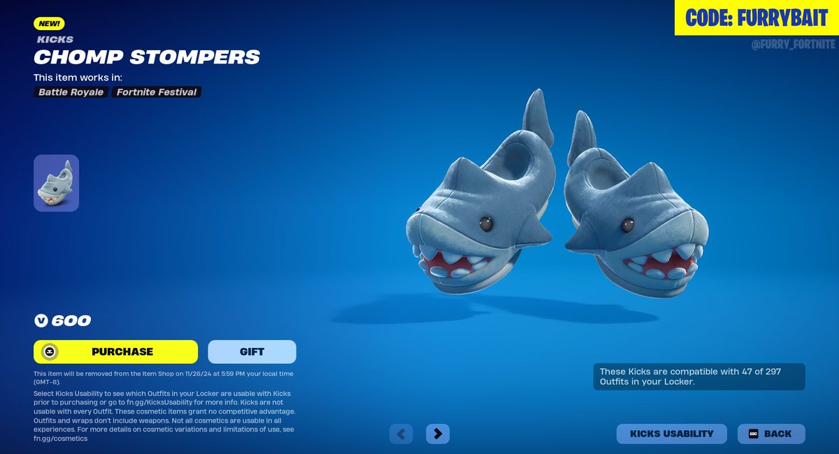 Fortnite Furry Bait 🦑🚫🐟 tweet media