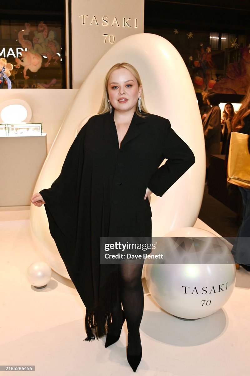 CoughlanBase's tweet photo. 🚨 Nicola Coughlan attends TASAKI's 70th Anniversary "Floating Shell" exhibition at Selfridges https://t.co/zezByd0lOD