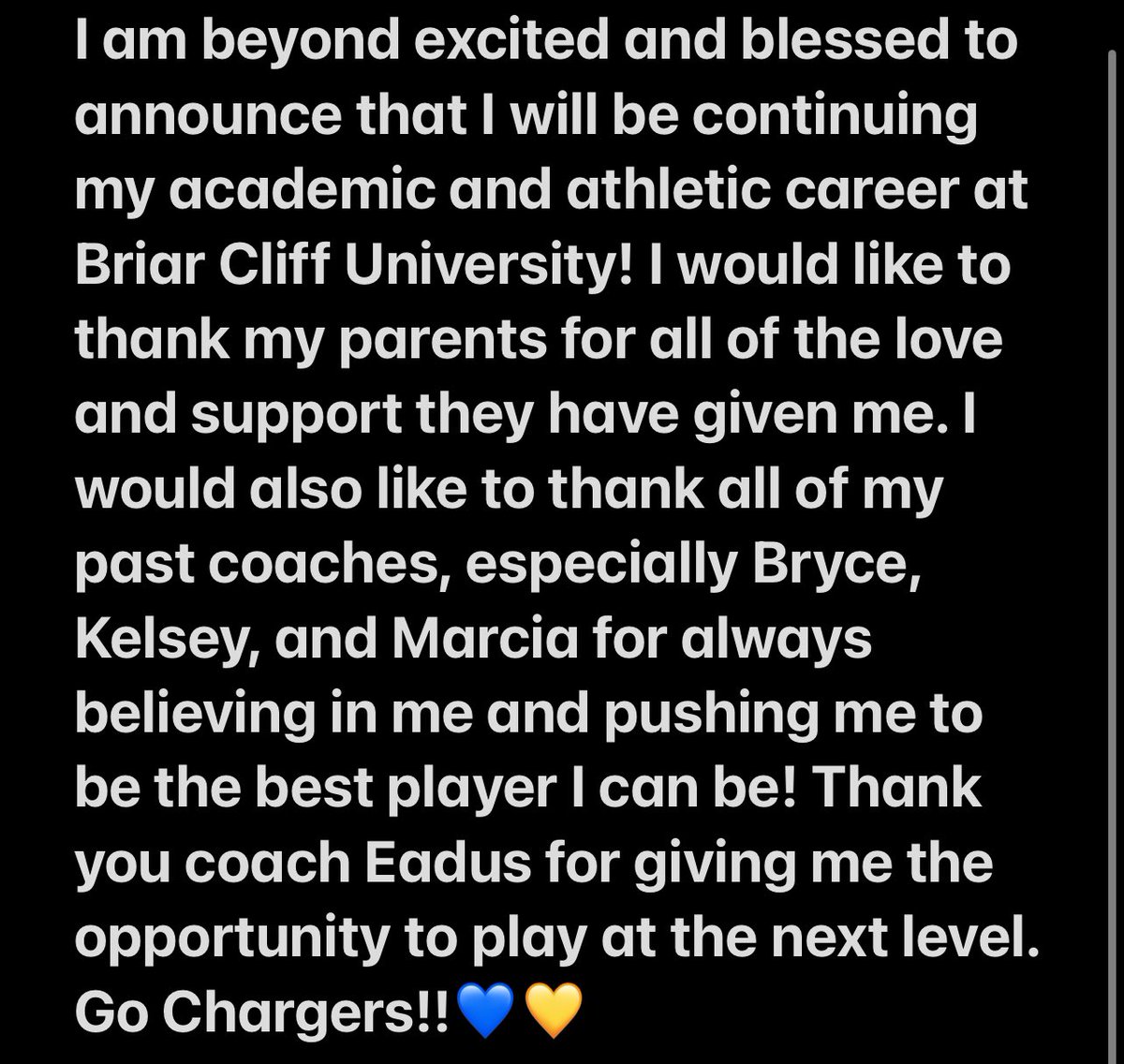 Emma (@emma_pease11) on Twitter photo Go Chargers!! 💙💛 <a href="/eadustj4/">TJ Eadus</a> <a href="/___maaak/">makensey pankers</a> <a href="/nethunder18u/">Nebraska Thunder Gold 18u - Mayfield</a> @CoachMayfield05 Go Chargers!! 💙💛 <a href="/eadustj4/">TJ Eadus</a> <a href="/___maaak/">makensey pankers</a> <a href="/nethunder18u/">Nebraska Thunder Gold 18u - Mayfield</a> @CoachMayfield05
