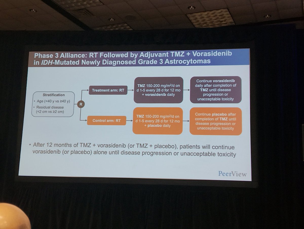 New trials on vorasidenib in adult diffuse IDH1/2-mutant grade 2and 3 are on the way. Interesting symposium on personalized care in IDH-mutant gliomas at <a href="/NeuroOnc/">SNO</a> meeting in Houston
<a href="/EORTC/">EORTC</a> 
<a href="/EANOassociation/">EANO</a>