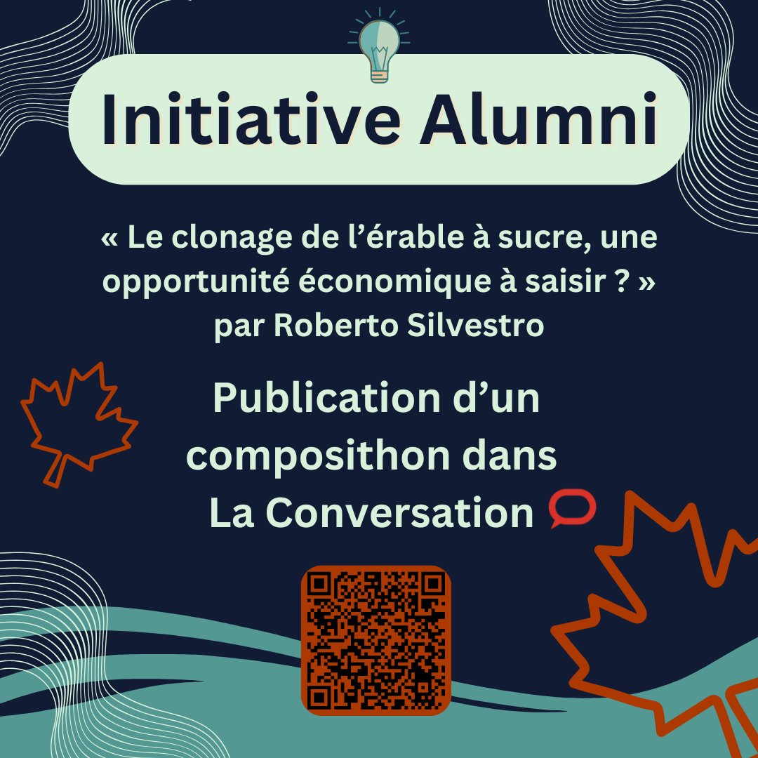 🍁 Lors de ComSciCon-Qc 2024, Roberto Silvestro a commencé à rédiger un article fascinant sur le clonage de l’érable. Aujourd’hui, son travail est publié dans La Conversation Canada!

👉 Rejoignez-nous lors de la prochaine édition si vous souhaitez aussi être guidé·e en ComSci !