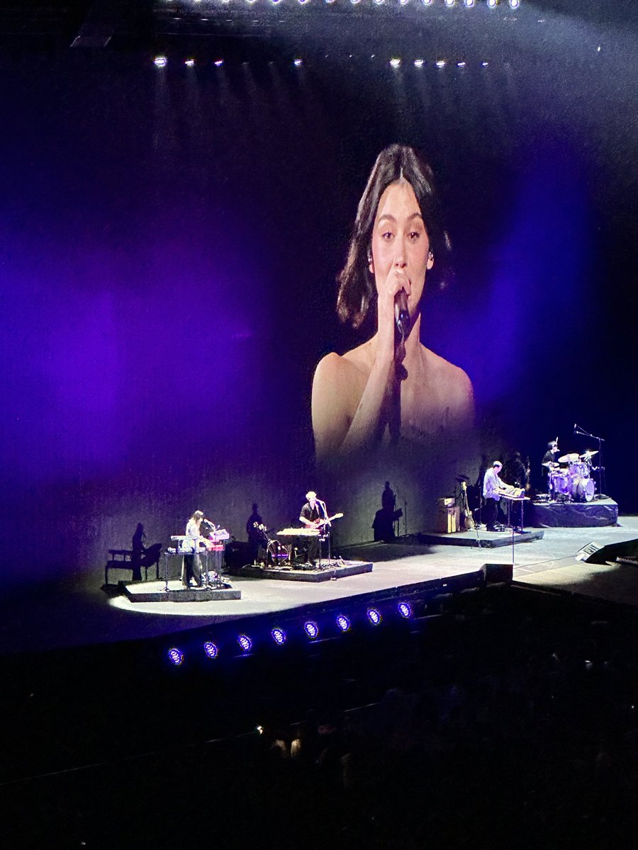 Gracie Abrams on stage