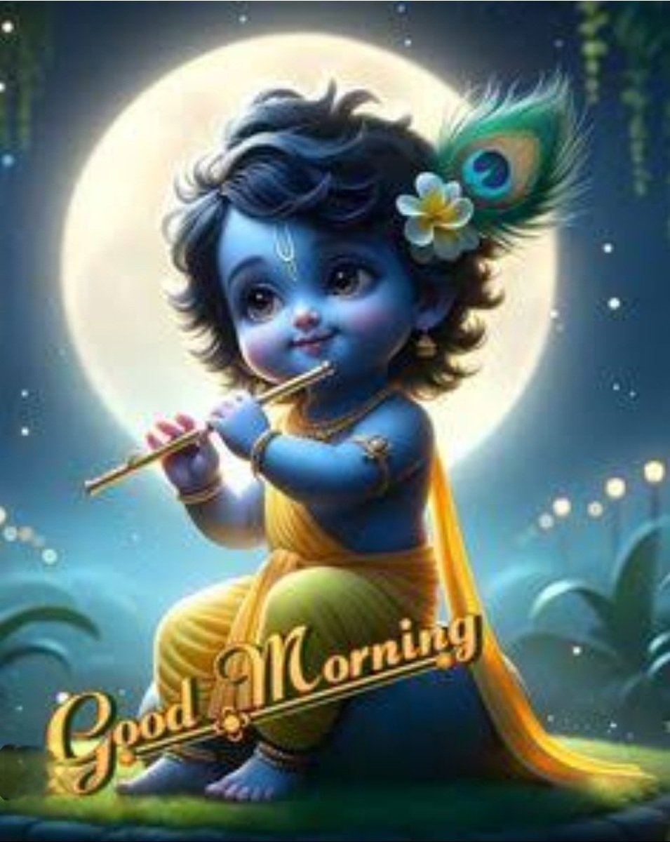 शुभ प्रभात 
जय श्री कृष्णा राधे राधे
