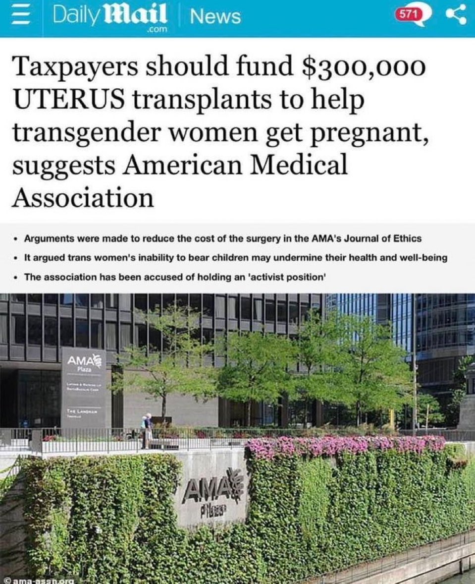 GranTorinoNY's tweet image. Well, after I read this, the defunding of the AMA might be a good idea.