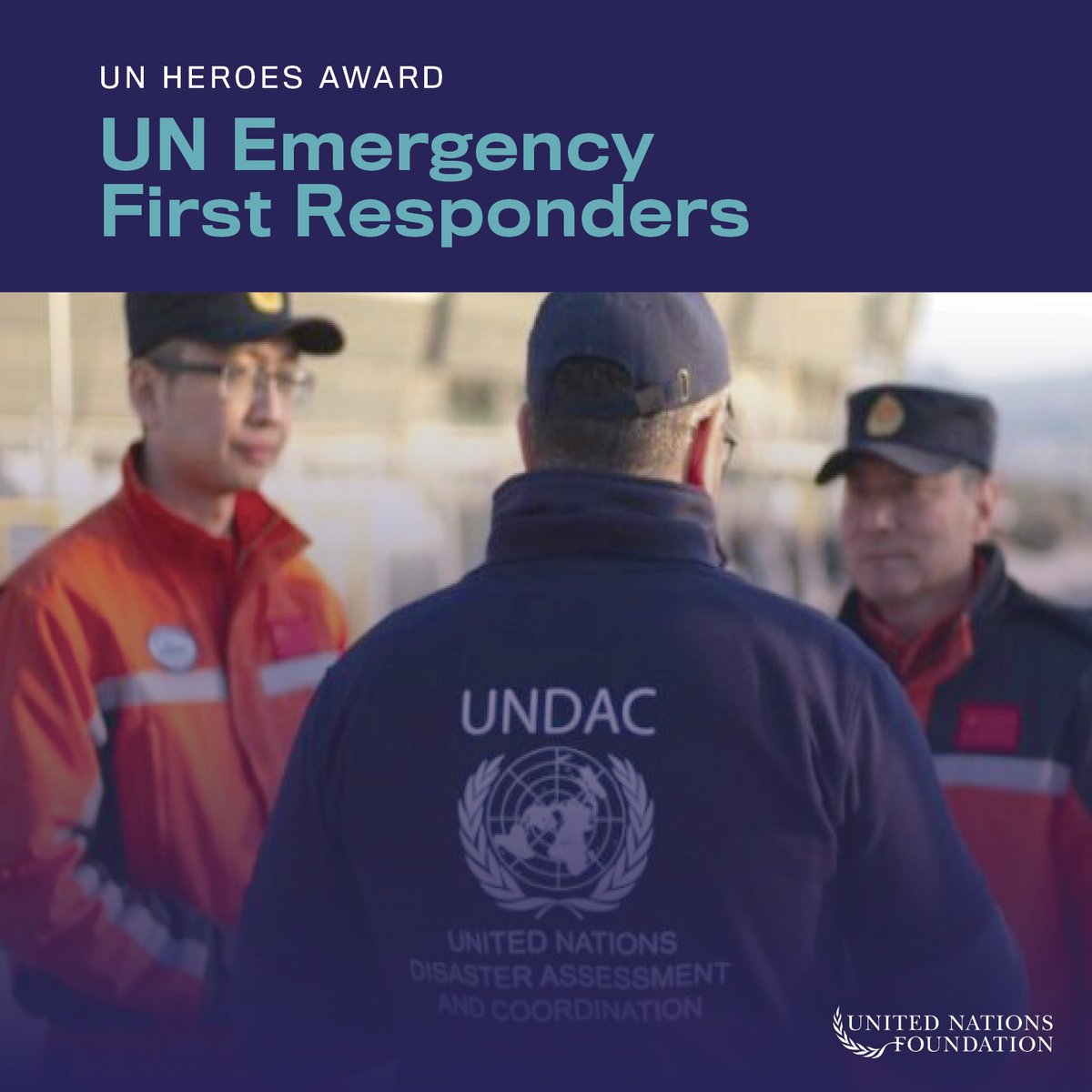 UN Humanitarian (@unocha) on Twitter photo 🌟Congratulations to #UNDAC and <a href="/Insarag/">International Search and Rescue Advisory Group</a> emergency response teams for receiving <a href="/unfoundation/">United Nations Foundation</a>'s 'We the Peoples' Global Leadership Award!🏆
This honor is rewarded for their brave and selfless work to save others when disasters strike.
Proud of our colleagues💪 🌟Congratulations to #UNDAC and <a href="/Insarag/">International Search and Rescue Advisory Group</a> emergency response teams for receiving <a href="/unfoundation/">United Nations Foundation</a>'s 'We the Peoples' Global Leadership Award!🏆
This honor is rewarded for their brave and selfless work to save others when disasters strike.
Proud of our colleagues💪
