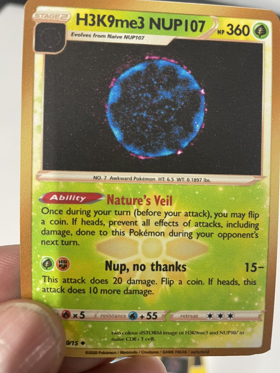Stephen Turner (@sjturn) on Twitter photo Just received the best gift from an honours student from <a href="/Toby_DM_Bell/">Toby Bell</a> lab, pack of bespoke Pokémon cards with figures from her thesis <a href="/MonashBDI/">Monash Biomedicine Discovery Institute</a> <a href="/Monash_Science/">Monash Science</a> <a href="/Monash_FMNHS/">Monash Medicine, Nursing and Health Sciences</a> #scienceyeah #HigherEd #Tcellsarecool Just received the best gift from an honours student from <a href="/Toby_DM_Bell/">Toby Bell</a> lab, pack of bespoke Pokémon cards with figures from her thesis <a href="/MonashBDI/">Monash Biomedicine Discovery Institute</a> <a href="/Monash_Science/">Monash Science</a> <a href="/Monash_FMNHS/">Monash Medicine, Nursing and Health Sciences</a> #scienceyeah #HigherEd #Tcellsarecool