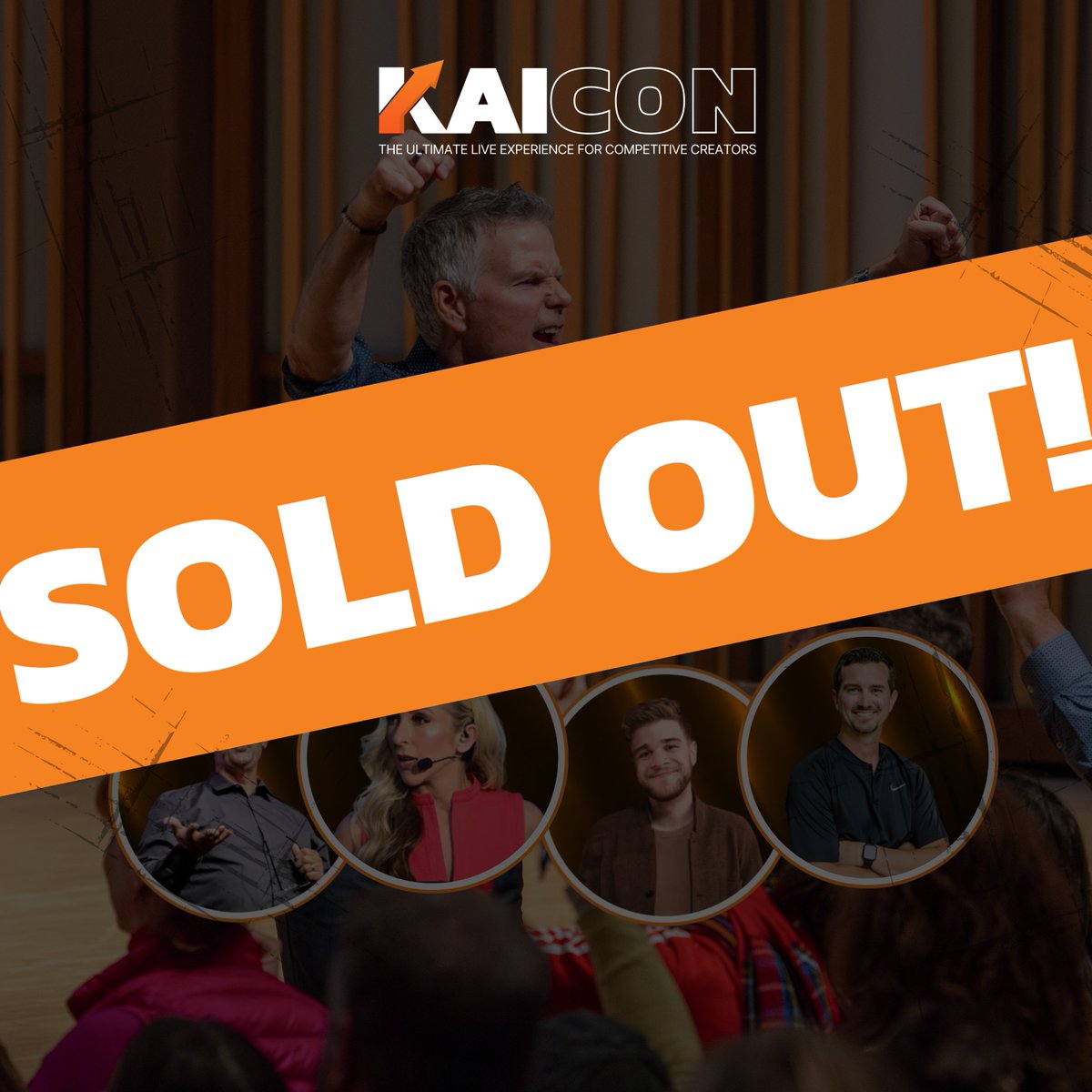 That escalated quickly... #KaiCon24 is officially sold out.

FOMO? Go here to request an invite to #KaiCon25: Kaifect.com/KaiCon

🤠